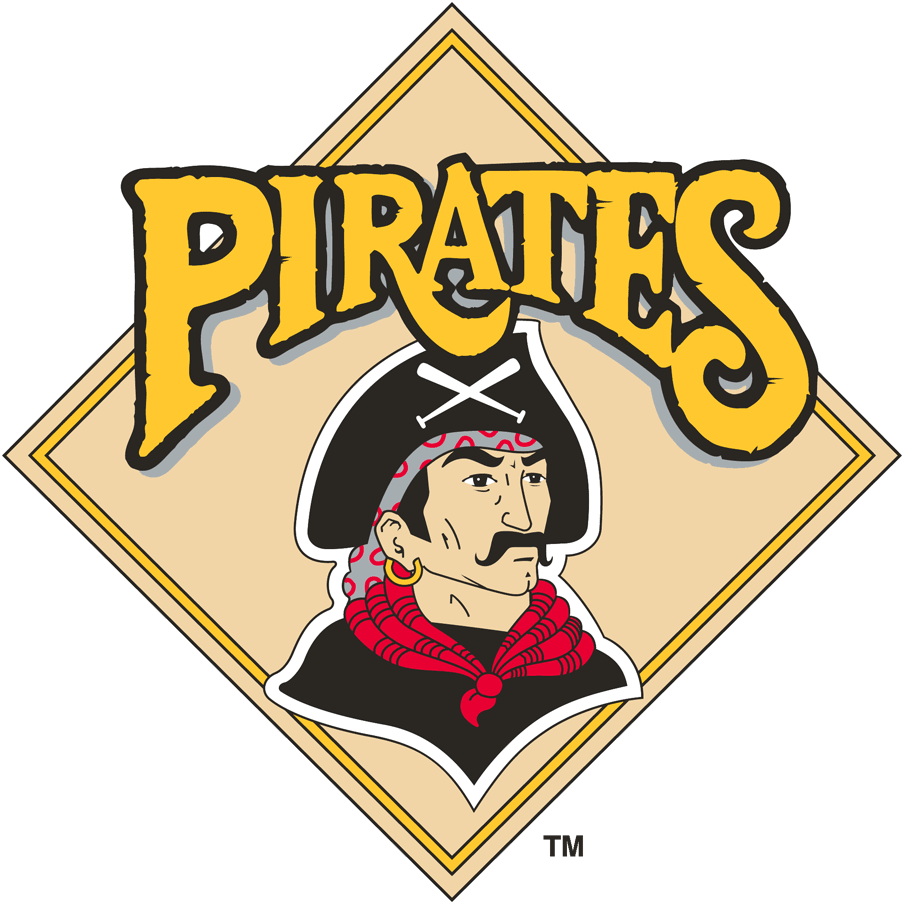 Pittsburgh Pirates 1987-1996 Primary Logo iron on transfers for fabric